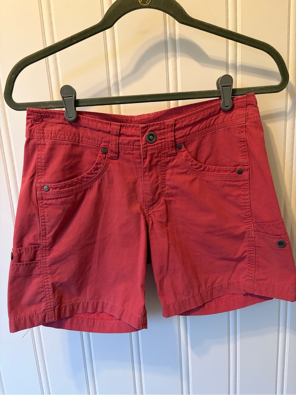 KUHL Splash Women's Mauve Cargo Hiking Trails Utility Outdoor Shorts Size 2